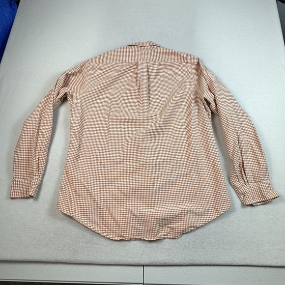 Ralph Lauren Shirt Mens Large Gingham Button Down Custom Fit Long Sleeve Dress - Picture 2 of 11